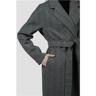 01-12241 Пальто женское демисезонное (пояс)