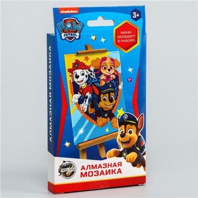 УЦЕНКА Алмазная мозаика для детей «Щенячий патруль»