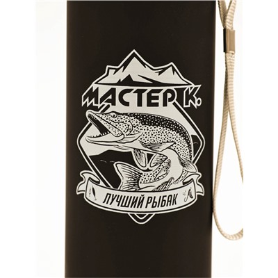 Термос «Лучший рыбак», 500 мл, с кружкой, 6.5×24 см