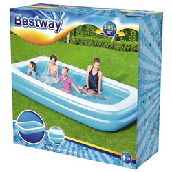Бассейн надувной Bestway, 305×183×46 см, 54150