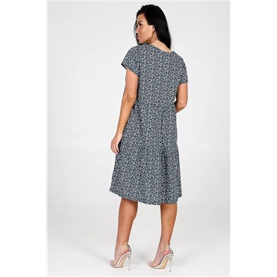 Платье 04 мелкие-цветы НАТАЛИ, 1186948