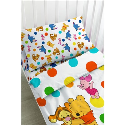 КПБ детск. поплин Disney Baby (40х60) рис. 16476-1/16477-1 Винни Пух и друзья