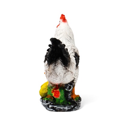 Садовая фигура из полистоуна «Курица с цыплятами», 33×17×25 см