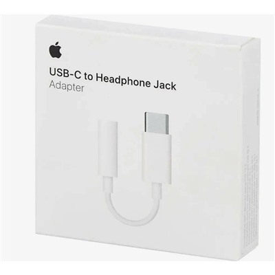 Переходник на наушники и зарядку для iP Lightning - Jack 3.5 мм / Адаптер Lightning - 3.5 мм Jack