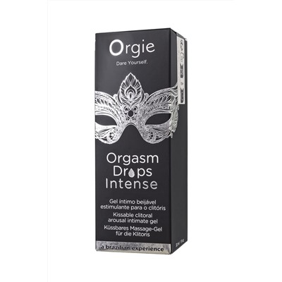 Экстремально возбуждающие капли для клитора ORGIE Orgasm Drops Intense - 30 мл.