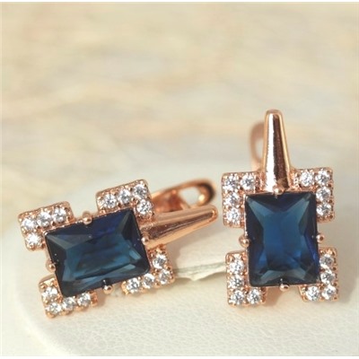 Серьги позолота H01-4879