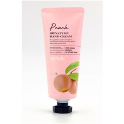 MCNALLY - КРЕМ ДЛЯ РУК С ЭКСТРАКТОМ ПЕРСИКА PEACH SIGNATURE HAND CREAM, 100 МЛ