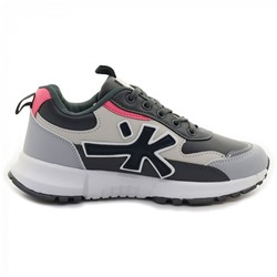 B345-1 сер/цветн Кроссовки женские (36-41)/8