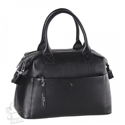 Сумка женская кожаная 5950Q black Polina&Eiterou