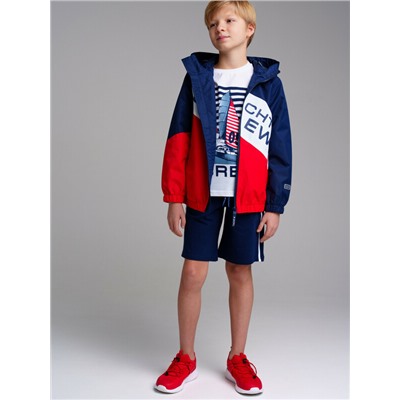 Куртка текстильная с полиуретановым покрытием для мальчиков (ветровка)