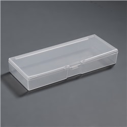 Бокс для хранения мелочей, 14×6×2 см, прозрачный