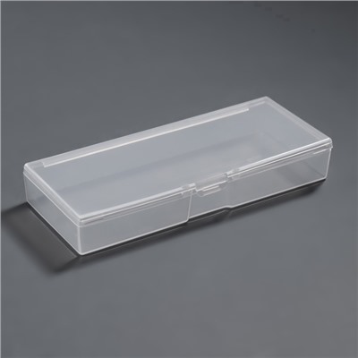 Бокс для хранения мелочей, 14×6×2 см, прозрачный