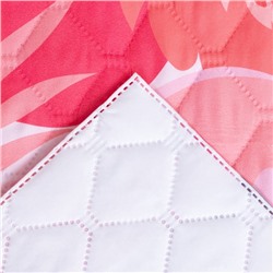 Покрывало 1.5-спальное «Этель» Flamingo garden, 145×210 см, микрофибра