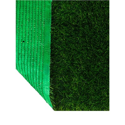 Газон искусственный, с проклейкой, ворс 5 см, 2×25 м, зелёный, Greengo