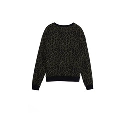 Джемперы CONTE LD 1054 Свитшот c леопардовым рисунком