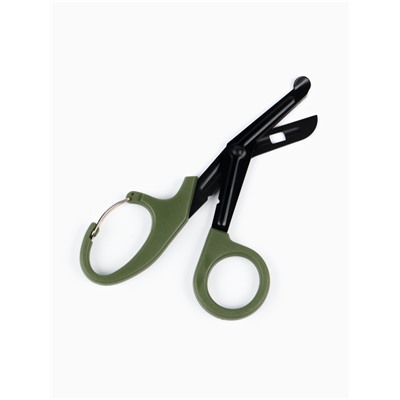 Ножницы тактические, 19×9.5 см, хаки