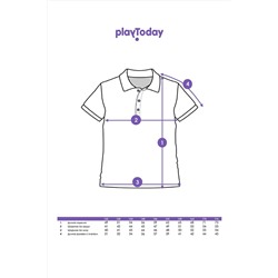 Футболка-поло PLAYTODAY, 1126101