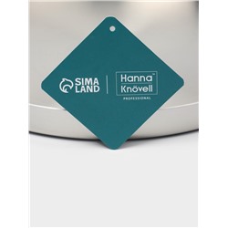 Блинная сковорода 3Ply Hanna Knövell, d=28 см, h=3 см, толщина 2.2 мм, индукция, нержавеющая сталь