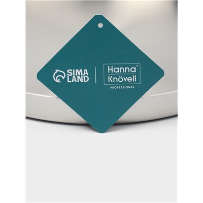 Блинная сковорода 3Ply Hanna Knövell, d=28 см, h=3 см, толщина 2.2 мм, индукция, нержавеющая сталь