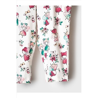 Брюки детские трикотажные для девочек, 2 пары в комплекте PLAYTODAY, 1240072