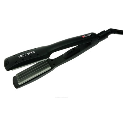 Dewal Щипцы-гофре для волос / ZWide 03-84 Pro-Z, 48 Вт, черный 3800