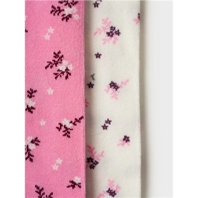 Колготки трикотажные для девочек, 2 пары в комплекте