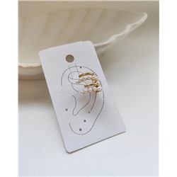 Серьги - кафф