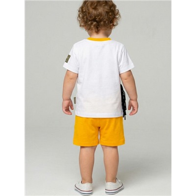 Комплект детский трикотажный для мальчиков: джемпер (футболка), шорты