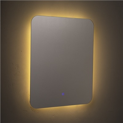 Зеркало интерьерное настенное «Рубин», с LED – подсветкой, сенсорное, 50×60 см
