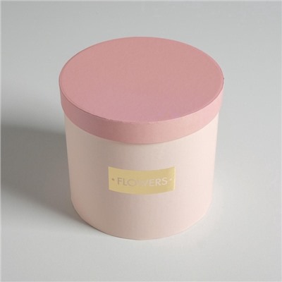 Набор коробок для цветов 4 в 1, упаковка подарочная, «Нежные тона», 14×14×13 см - 20×20×17.5 см