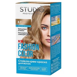 Studio Professional Fashion Color Краска для волос, тон 8.7 Песочный светло-русый
