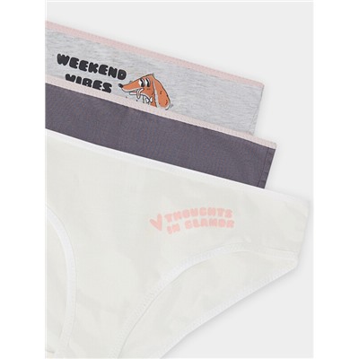 ТРУСЫ ДЛЯ ДЕВОЧЕК (3ШТ.) 417748-3