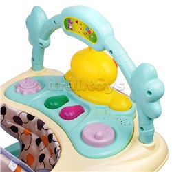 Ходунки "Хитрая уточка" (цвет мятный)