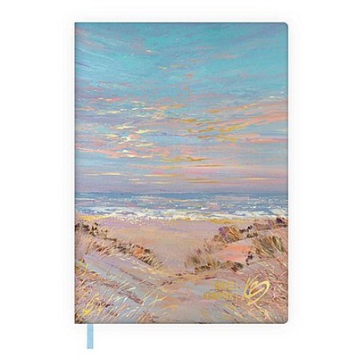 Ежедневник недатированный А6+ 240 стр. 70698 "ВЕЧЕР НА МОРЕ. #ВЛАД КРАВЧУК" Феникс