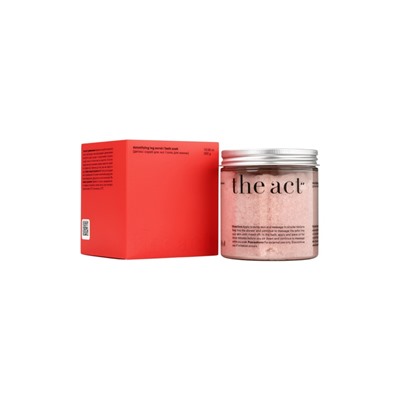 Детокс-скраб и соль для ванн The Act грейпфрут, расслабляющий, 310 мл