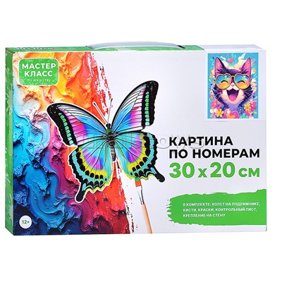 Набор для рисования "Картина по номерам 30х20 см. Прекрасные эмоции"
