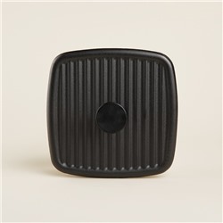 Крышка - пресс SL Home, 23×23×5.5 см, чугун, чёрная