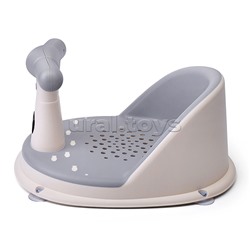 Детский стульчик - сиденье с термометром (серый)