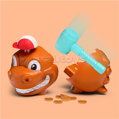 Копилка "Динозавр" в коробке