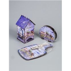 УЦЕНКА Набор кухонных принадлежностей «Прованс», 28×20×10 см