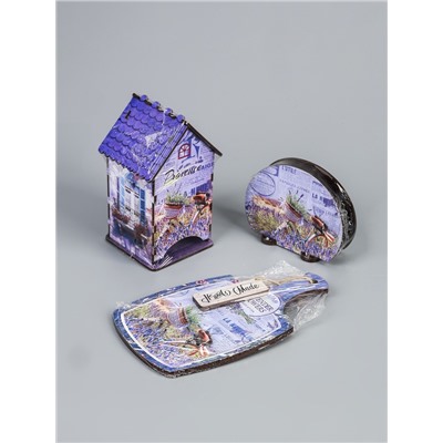 УЦЕНКА Набор кухонных принадлежностей «Прованс», 28×20×10 см