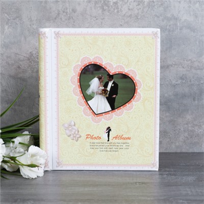Фотоальбом магнитный 20 листов Свадьба / 20-2 /уп 40/ микс 8 видов