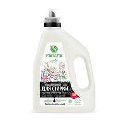 Гель для стирки черного белья SYNERGETIC  1,5 л