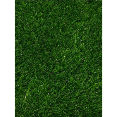 Газон искусственный, ворс 30 мм, 2×5 м, трёхцветный, тёмно-зелёный, Greengo