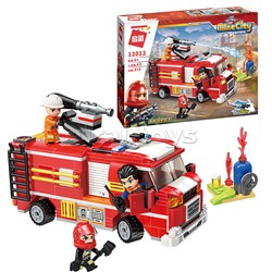 Конструктор "Пожарная машина с водометом" (370 дет.)