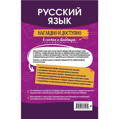 Эксмо Н. Н. Борисов "Русский язык: наглядно и доступно"