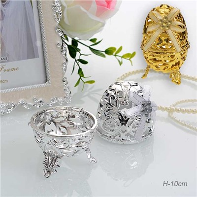 Шкатулка Яйцо 10 см / 537-7 /уп 12/600/ Пасха