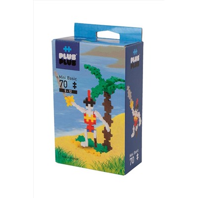 Игрушка Plus Plus Разноцветный конструктор для создания 3D моделей, пират кор. Игрушки разных брендов, 267867