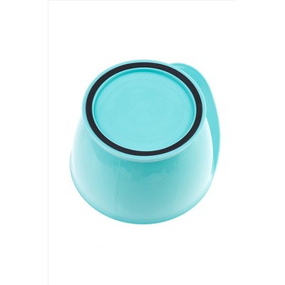 Dewal Чаша для краски с ручкой и с прорезиненной вставкой / T-21mint, мятный, 320 мл KRISTALLER, 1124980