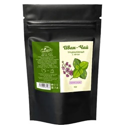 Иван-чай ферментированный с Мятой / 40 г / дой-пак / ТМ Сам бы ел